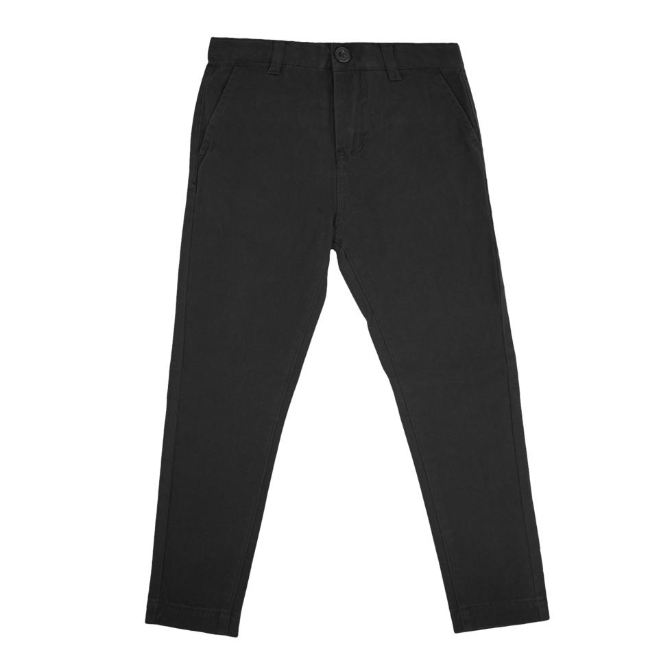 Black Slim Fit Chino