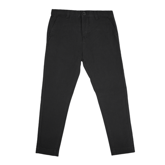 Black Slim Fit Chino