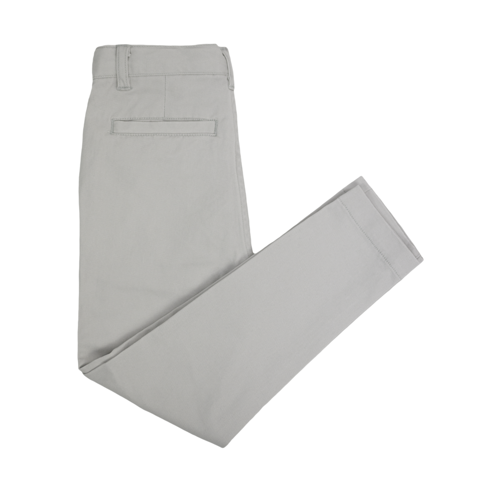 Silver Slim Chino