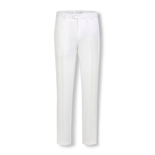 White Stallone Trousers