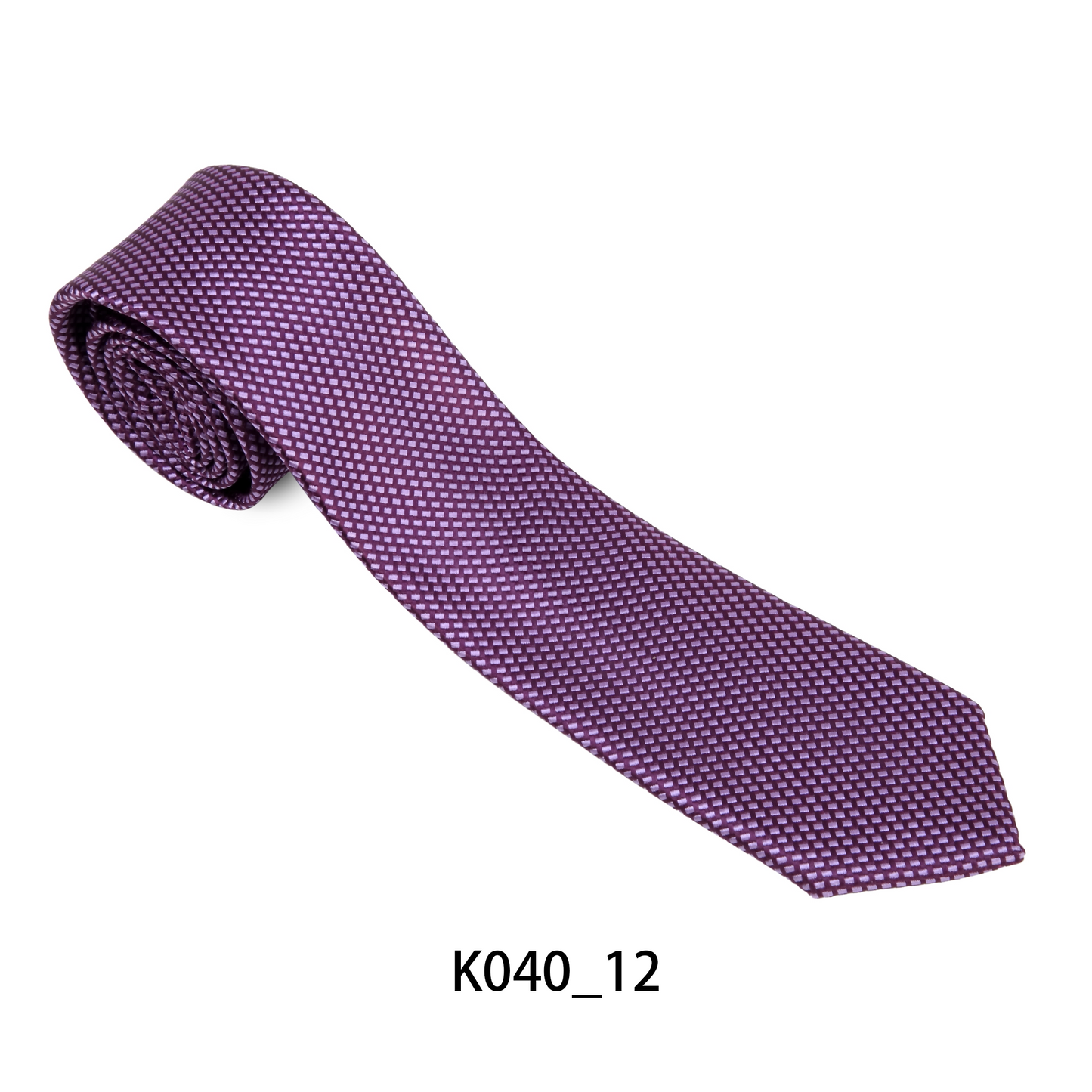 Purple Textured Tie