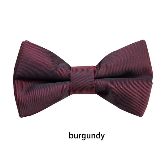 Burgundy Bow Tie